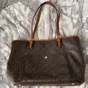 Michael Kors MK logo bag with pocket